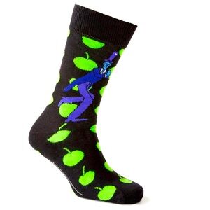 The Beatles x Happy Socks Apples black purple green NWT